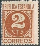 Stamps Spain -  Cifra y Personajes.Litografia