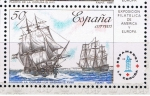 Stamps Spain -  Edifil  2915   Exposición Filatélica de España y América Espamer¨87.  