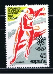 Stamps Spain -  Edifil  2932  Juegos Olímpicos de Invierno 1988. Galgary.  