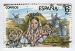 Stamps : Europe : Spain :  La Rosa del Azafrán