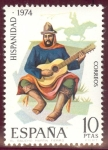 Sellos de Europa - Espaa -  1974 12 oct Hispanidad Argentina. El Gaucho Martín Fierro - Edifil:2216