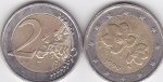 monedas de Europa - Finlandia -  HOJAS