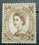 Stamps United Kingdom -  reina