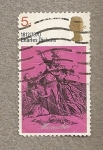 Stamps United Kingdom -  Carlos Dickens
