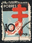 Stamps Spain -  PRO TUBERCULOSOS POBRES