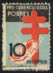 Stamps Spain -  PRO TUBERCULOSOS POBRES
