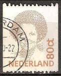 Stamps Netherlands -  La Reina Beatriz.