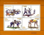 Stamps Spain -  2008 - JUEGOS Y DEPORTES TRADICIONALES. LUCHA