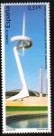Sellos de Europa - Espaa -  2008 - TORRE DE COMUNICACIONES DE MONTJUIC - BARCELONA