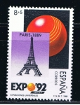 Stamps Spain -  Edifil  2991  Exposición Universal de Sevilla. Exposiciones Universales.  