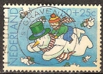 Stamps Netherlands -  Bienestar de la Infancia.Niño y Navidad.