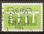 Stamps Netherlands -  25 Aniv del Mensaje Europea y la Conferencia de las Telecomunicaciones. 