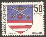 Sellos de Europa - Checoslovaquia -  1753 - Escudo de Kezmarov
