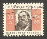 Sellos de Europa - Checoslovaquia -  1426 - Centº de la muerte del pintor Josef Navratil