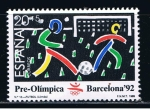 Stamps Spain -  Edifil  3026  Barcelona´92.  III serie Pre-Olímpica.  