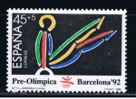 Stamps Spain -  Edifil  3027  Barcelona´92.  III serie Pre-Olímpica.  