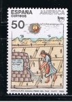 Stamps Spain -  Edifil  3035  América-UPAE. Pueblos precolombinos. Usos y costumbres.  
