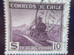 Stamps Chile -  Ferrocarriles del Estado