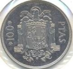 monedas del Mundo : Europa : Espa�a :  REY JUAN CARLOS 
