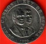 monedas de Europa - Espa�a -  REY JUN CARLOS 