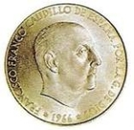 monedas de Europa - Espa�a -  FRANCO