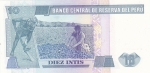 monedas de America - Per� -  BILLETE DE PERU-  26-6-87