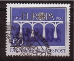 Stamps Germany -  serie- Europa