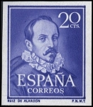 Stamps : Europe : Spain :  RUIZ DE ALARCON