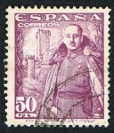 Stamps Spain -  FRANCISCO FRANCO