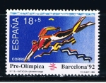 Stamps Spain -  Edifil  3077  Barcelona´92. V serie Pre-Olímpica.  