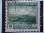 Stamps : America : Chile :  Lago Villarrica.