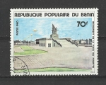Stamps : Africa : Benin :  Plaza de los martires