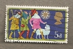 Stamps United Kingdom -  Estrella de Belén
