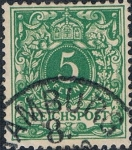 Stamps Germany -  CIFRAS Y ESCUDO 1889-00. Y&T Nº 46