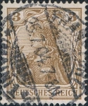 Stamps Germany -  ALEGORIA DE GERMANIA 1902-04. LEYENDA: DEUTCHES REICH. Y&T Nº 67