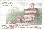 Stamps Spain -  San Millán de la Cogolla (La Rioja) PATRIMONIO NACIONAL    (P)
