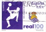 Stamps Spain -  CENTENARIO, Real Sociedad- 1909-2009     (P)