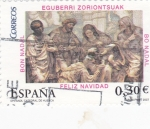 Stamps Spain -  - Feliz Navidad-Bon Nadal-Eguberri zoriontsuak-Bo Nadal     (P) PARA TODOS LOS AMIGOS CO