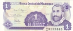 monedas del Mundo : America : Nicaragua :  BILLETE DE NICARAGUA- Francisco Hernández de Córdoba