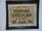 Sellos de America - Ecuador -  Rep. del Ecuador. Servicio Consular. Timbre Escolar.