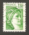 Stamps France -  1973 - Sabine de Gandon