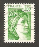 Sellos de Europa - Francia -  1973 - Sabine de Gandon