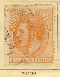 Stamps Europe - Spain -  Alfonso XII Ed 1882