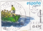 Stamps Spain -  REGATAS DE TRAINERAS       (P)