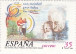 Stamps Spain -  (P)Año Internacional de las Personas Mayores