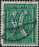 Stamps Germany -  CIFRAS 1921-22. Y&T Nº 142