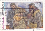 Stamps Spain -  Arte español- Invierno    (P)