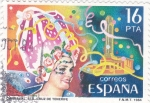 Stamps Spain -  CARNAVAL-Santa Cruz de Tenerife    (P)