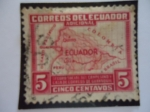 Stamps Ecuador -  Rep.del Ecuador-Seguro social del Campesino y Casa de Correos de Guayaquil.