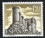 Stamps Spain -  1882- Castillos de España. Peñafiel ( Valladolid ).
